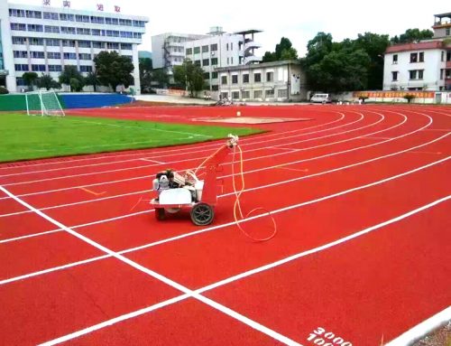 400m Middle School Outdoor Running Track Surface