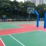 Si-PU basketball court flooring